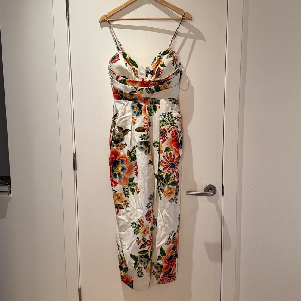 Floral Print Jumpsuit
